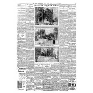 Framed Front Page - Easter Rising image